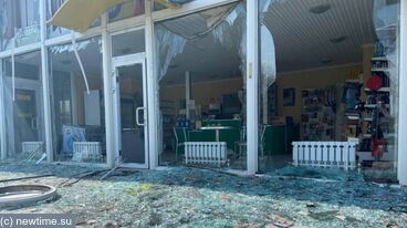 Обломки беспилотников рухнули на детский сад и жилые дома 
